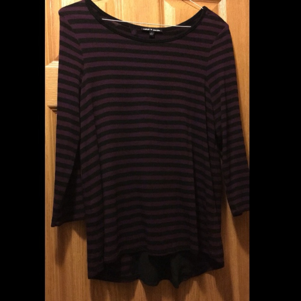 Cable & Gauge Top, Size Large
